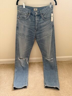 Citizens of Humaity Liya High Rise Classic Fit Crop, 26, NWT